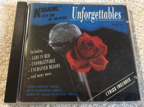 Karaoke unforgettables - karaoke, cd