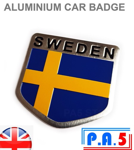Sweden car badge shield - 1x,
