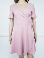 Size 8 NEW LOOK pink stretchy