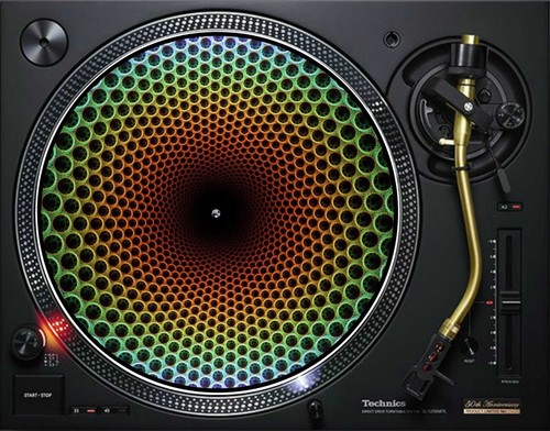 Trippy psychedelic black hole - psychedelic,