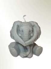 Handmade soy wax elephant