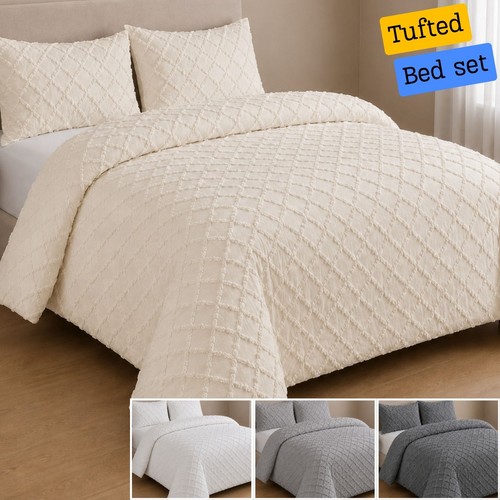 Luxury tufted duvet cover - luxury,