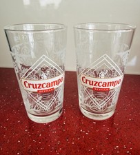 2 x Cruzcampo Half Pint