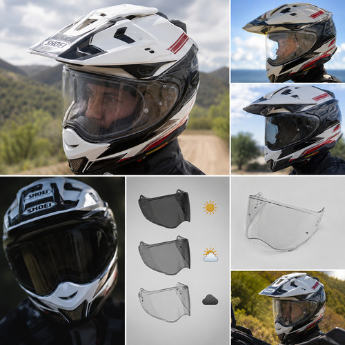 Photochromic visor for shoei - visor,