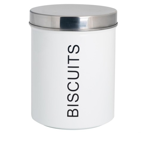 Biscuit tin round storage - biscuit,