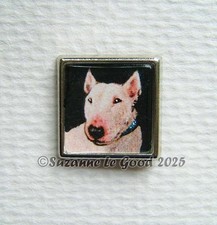 English Bull terrier dog art