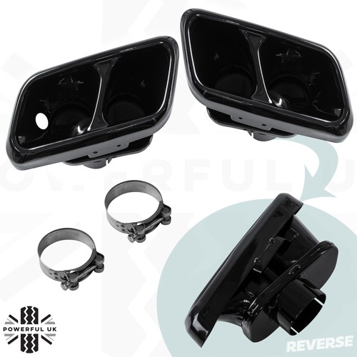 Black svr style exhaust - svr,