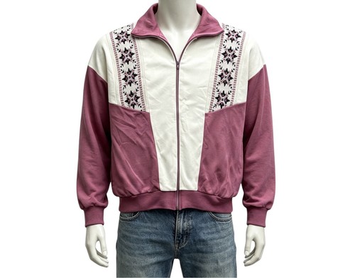 Vintage 80s tracksuit top mens - vintage,