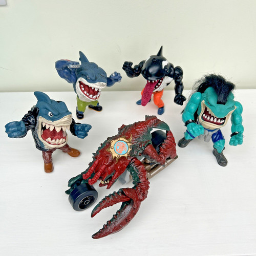 Street sharks action figure - sharks,