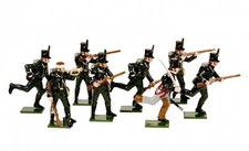 BRITAINS  TRADITION of LONDON TOY SOLDIERS NAPOLEONIC WATERLOO 95th RIFLES
