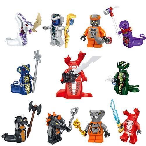 Nin jago minifigure set - nin,