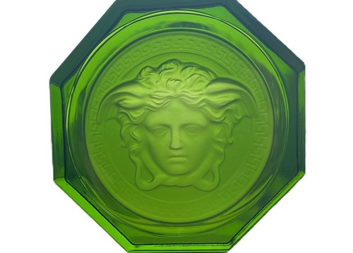 Versace glass drinks coaster - versace,