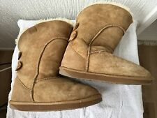 Brown Emu Sheepskin Boots