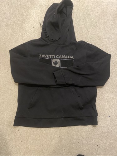 Zavetti canada black hoodie - black,