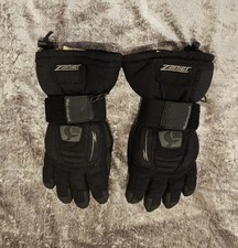 Vintage Zanier Ski Style Waterguard Gloves Black Size Medium ((C2)