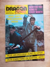 Dragon Kung-Fu poster magazine No. 1 circa 1974 - David Carradine