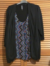 Evans Black Cardigan &