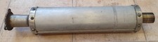 REPACKABLE SILENCER - Alu case, Stainless ends. 125mm dia (approx) 475mm long