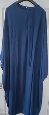 Butterfly Design Abaya For Ladies Medium Size Brand New 56 Length Navy Blue