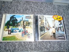 Small Job Lot of 2 Oasis CD Albums (  Be Here Now / What's The Story Morning G )