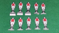 Subbuteo 1950s Card Players Teams No 16 Arsenal Accrington Stanley Rotherham Utd