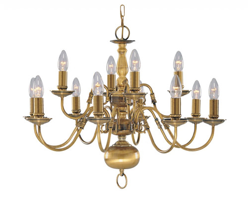 Ceiling light brass flemish - brass,