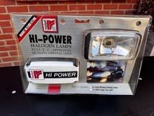 Halogen Lamps 2 Wide Angle Fog Lights Crystal Lens Raydyot Hi-Power