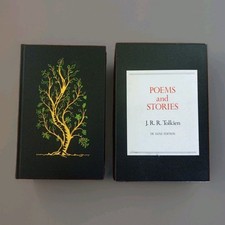 J.R.R Tolkien Poems and Stories Deluxe First Edition 1980