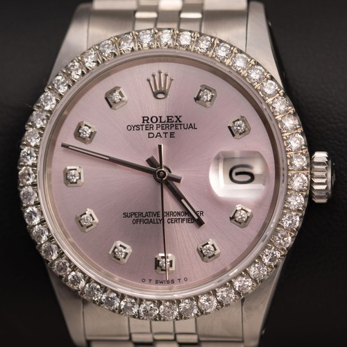 Rolex datejust diamond bezel - datejust,