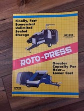 Roto-Press ag bagger machine
