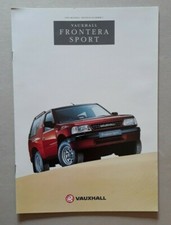 Vauxhall Frontera Sport