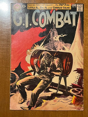 Combat silver age dc - gi, #84/silver