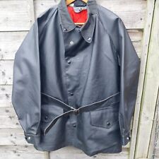 VINTAGE 50'S ARMADRAKE MOTORCYCLE JACKET SIZE L PERMASEAL WELDED RUBBER PROP