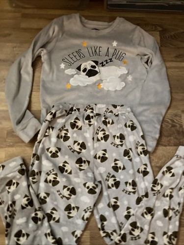 Kylie pug pyjama set - kylie,