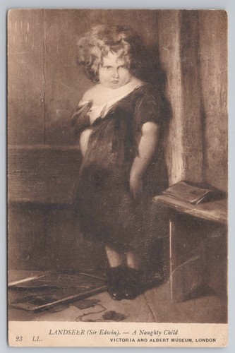 Printed naughty child - printed, sir