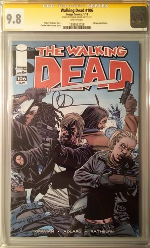 Walking dead 106 cgc 9 - dead, 9.8