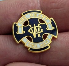 Methodist Church Enamel Pin