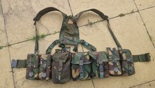 British Army DPM PLCE Webbing Set With Yoke, Belt and Pouches
