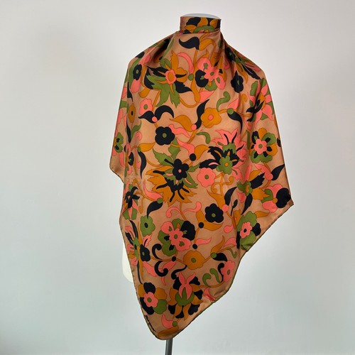 Jacqmar vintage 1970s silk - vintage,