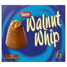 Walnut Whip Chocolate Gift Box 6 Pack 180g - from Giant Bradley's Sweet Shop