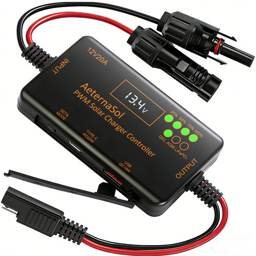 20a pwm 12v solar - 20a,
