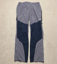 Montane Walking Trousers Men's 2XL Grey Black Hiking Terra Pants