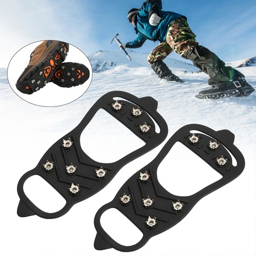 Pairs ice grippers non slip - ice,