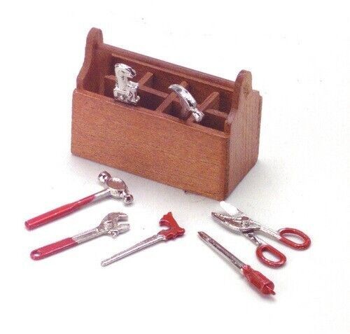 Wooden toolbox tools dolls - wooden,