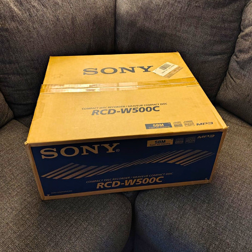 Sony rcd w500c recorder - rcd-w500c, cd