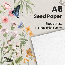 Seeded Craft Paper A5 Sheets