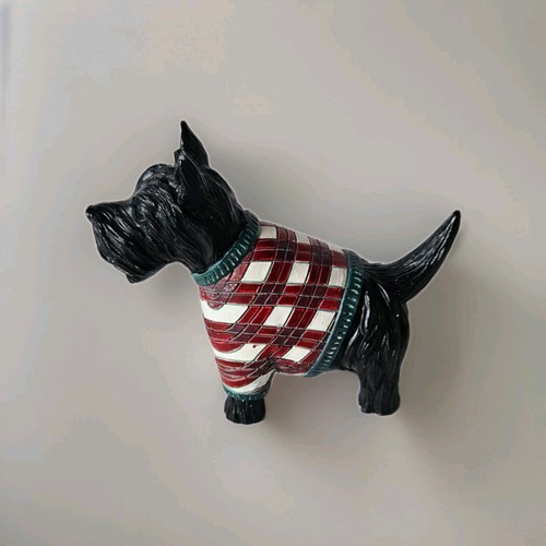 Little scottie dog - scottie, wearing