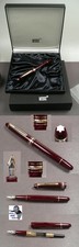 Montblanc Meisterstuck Fountain Pen Chopin 145 in Red in Box