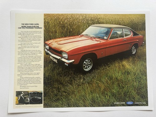 New mk1 ford capri red - gt,