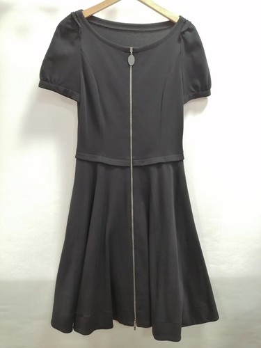 Foxy black zip dress women - black, m